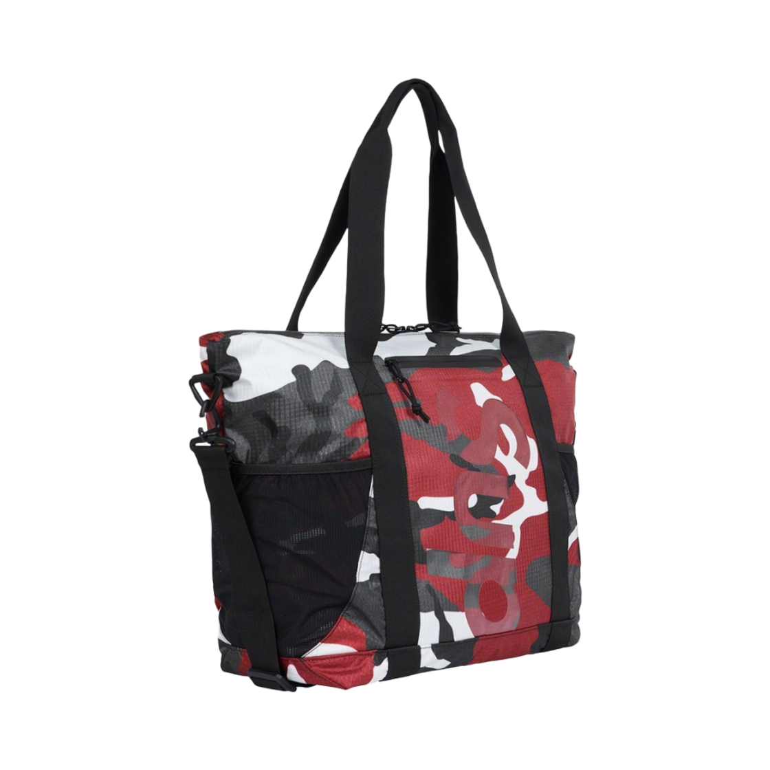 슈프림 집 토트백 레드 카모 - 21SS(Supreme Zip Tote Red Camo - 21SS) - 3