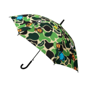 BAPE New ABC Milo All Friends Umbrella Green