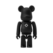 Bearbrick x Helinox 15th Anniversary Black 100%