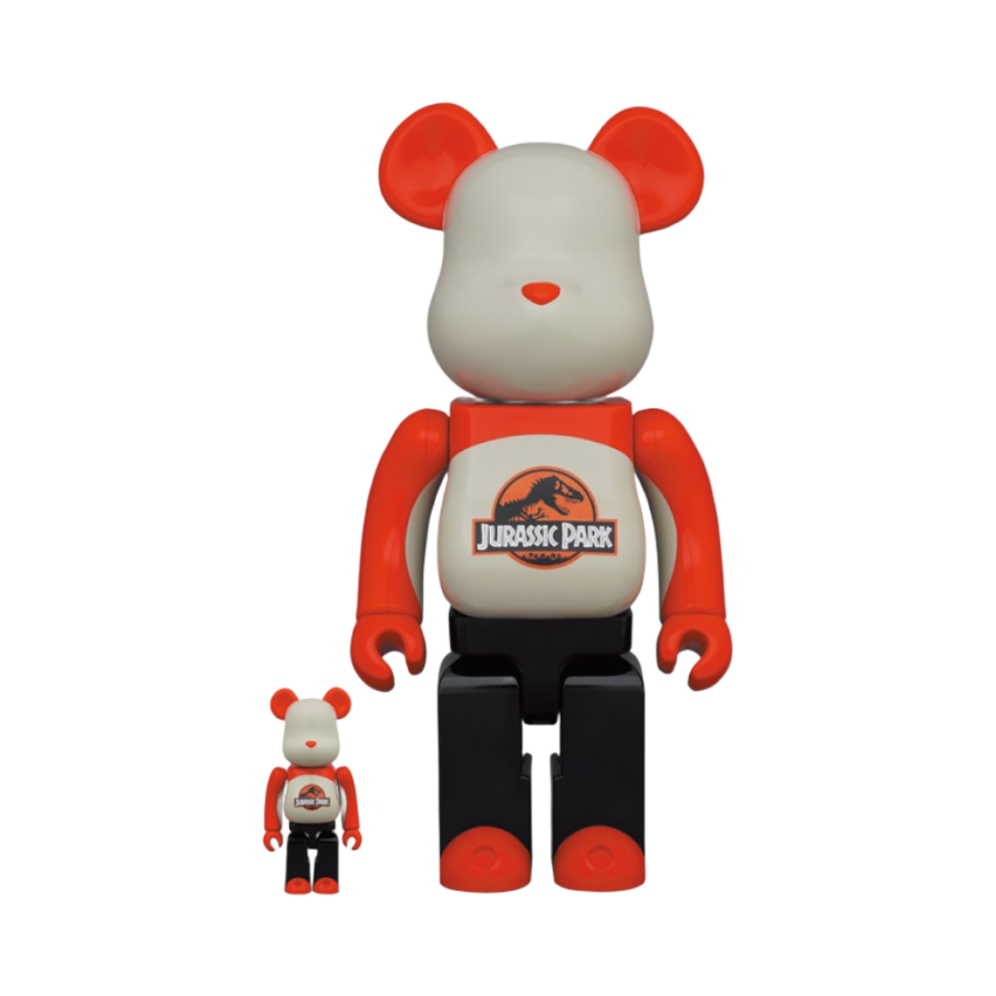베어브릭 쥬라기 공원 100% & 400% 세트(Bearbrick Jurassic Park 100% & 400% Set) - 1
