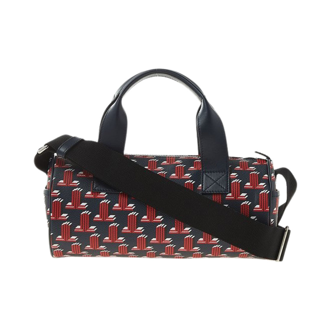 랑방 코튼 레더 더플백 레드(Lanvin Cotton Leather Duffle Bag Red)