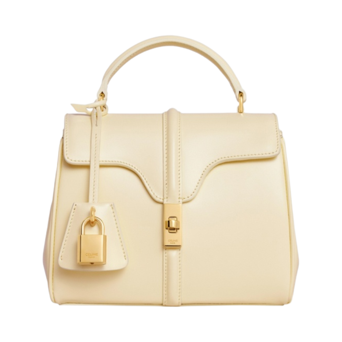 셀린느 새틴 카프스킨 미니 16 소프트 옐로우(Celine Mini 16 in Satinated Calfskin Soft Yellow) - 1