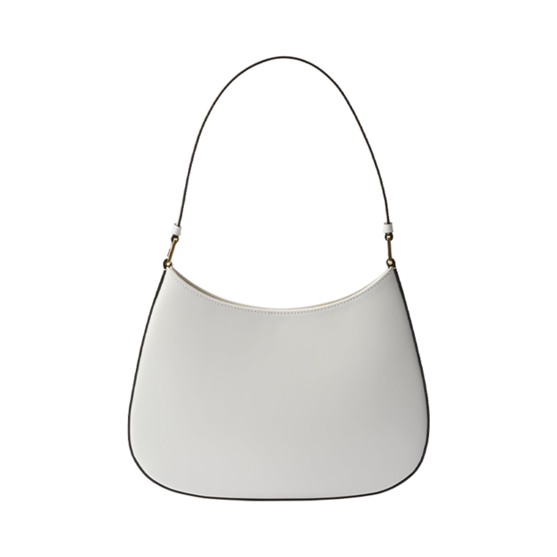 프라다 클레오 프린티드 브러쉬드 레더 숄더백 화이트(Prada Cleo Printed Brushed Leather Shoulder Bag White) - 2
