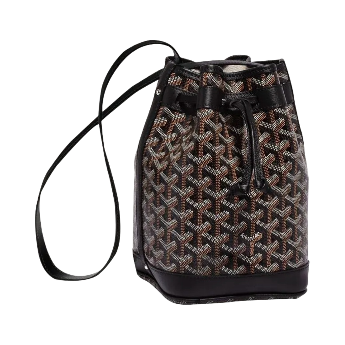 고야드 쁘띠 플로 버킷백 블랙(Goyard Petit Flot Bucket Bag Black)