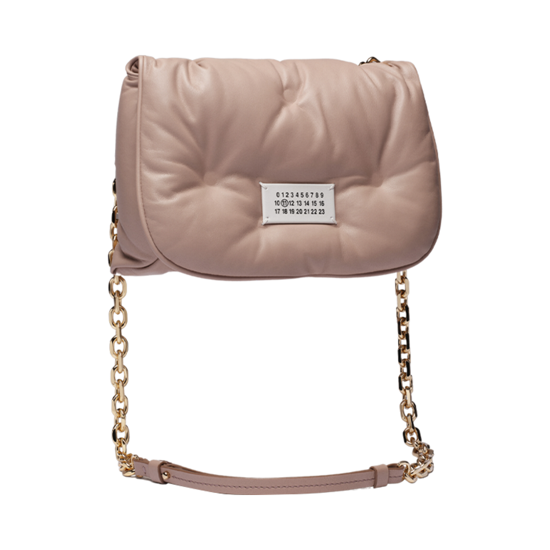 SB1WG0019P4300T4310 Maison Margiela Glam Slam Flap Small Pink