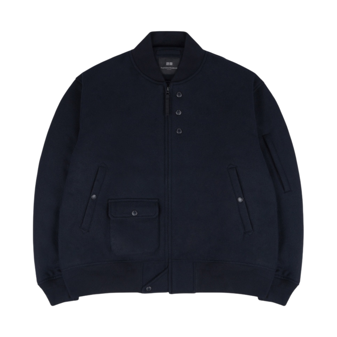 유니클로 x 엔지니어드 가먼츠 퍼프테크 숏 블루종 네이비(Uniqlo x Engineered Garments Pufftech Short Blouson Navy)