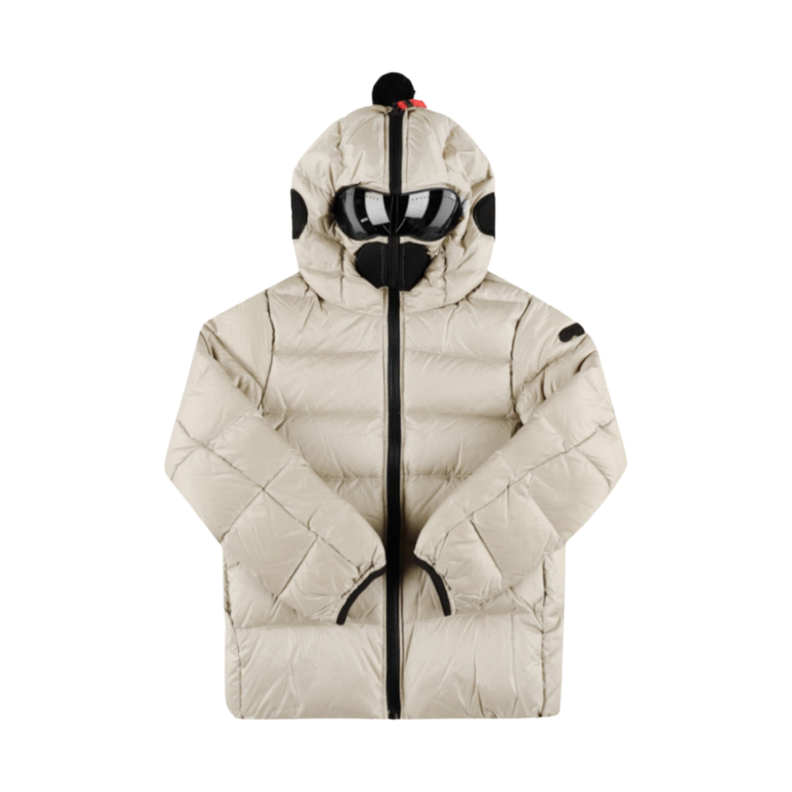 (키즈) AI 라이더스 립스탑 고글 다운 자켓 그레이((Kids) AI Riders Ripstop Goggle Down Jacket Grey)
