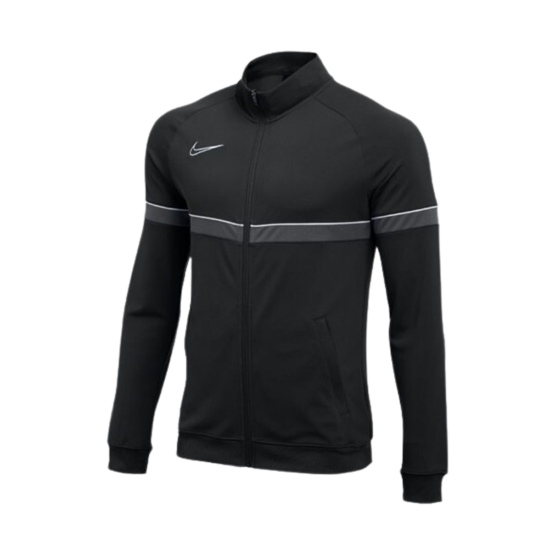 CW6113-014 Nike Dri-Fit Academy Knit Soccer Track Jacket Black - Asia