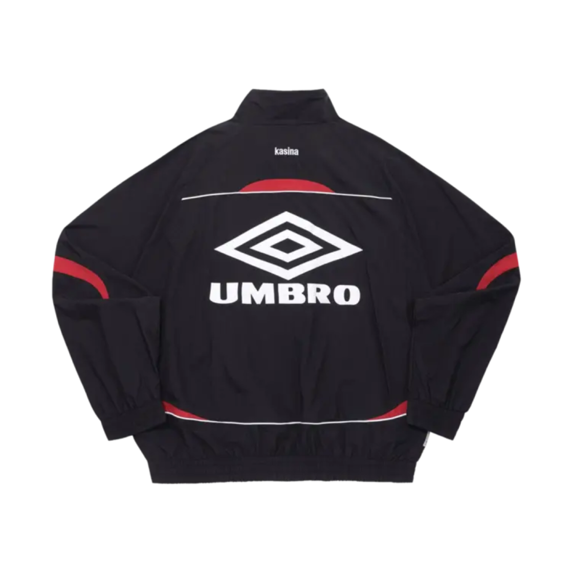엄브로 x 카시나 1997 스탠드 넥 자켓 블랙(Umbro x Kasina 1997 Stand Neck Jacket Black)