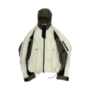 Grailz Nylon Shield Jacket Ivory