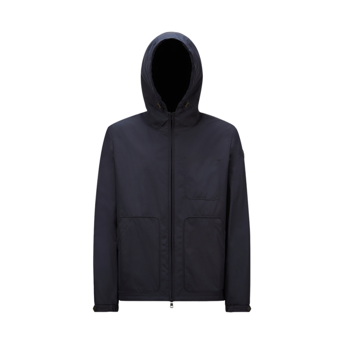 K1-091-1A00191-59876-74S Moncler Bouisse Hooded Windbreaker Navy Blue - 25SS