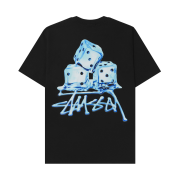 Stussy Melted T-Shirt Black