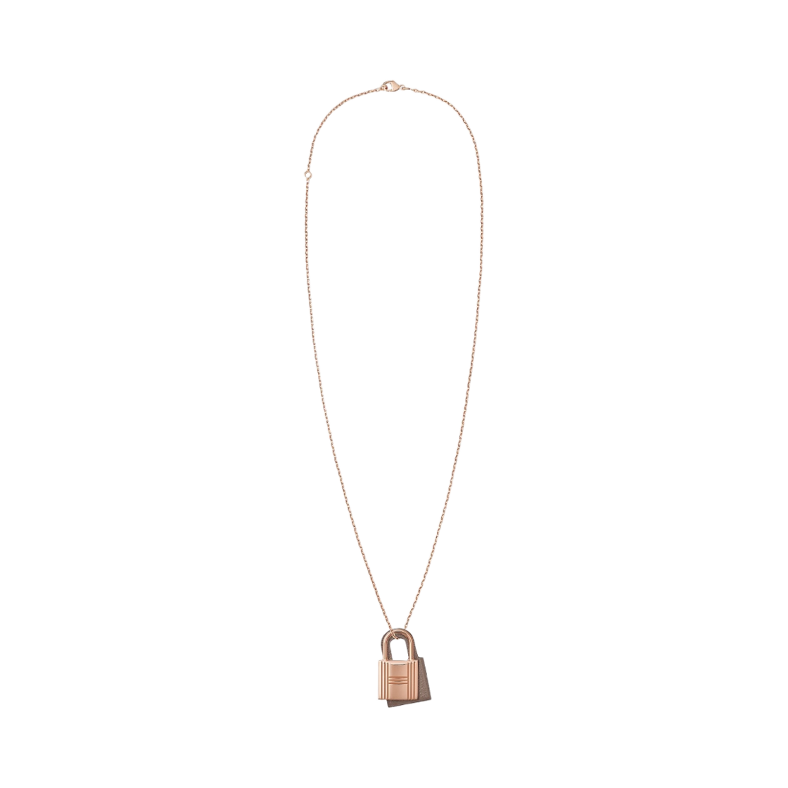 (W) 에르메스 스몰 오켈리 펜던트 스위프트 & 로즈 골드 하드웨어 에뚜쁘((W) Hermes Small O'Kelly Pendant Swift & Rose Gold Etoupe) - 1