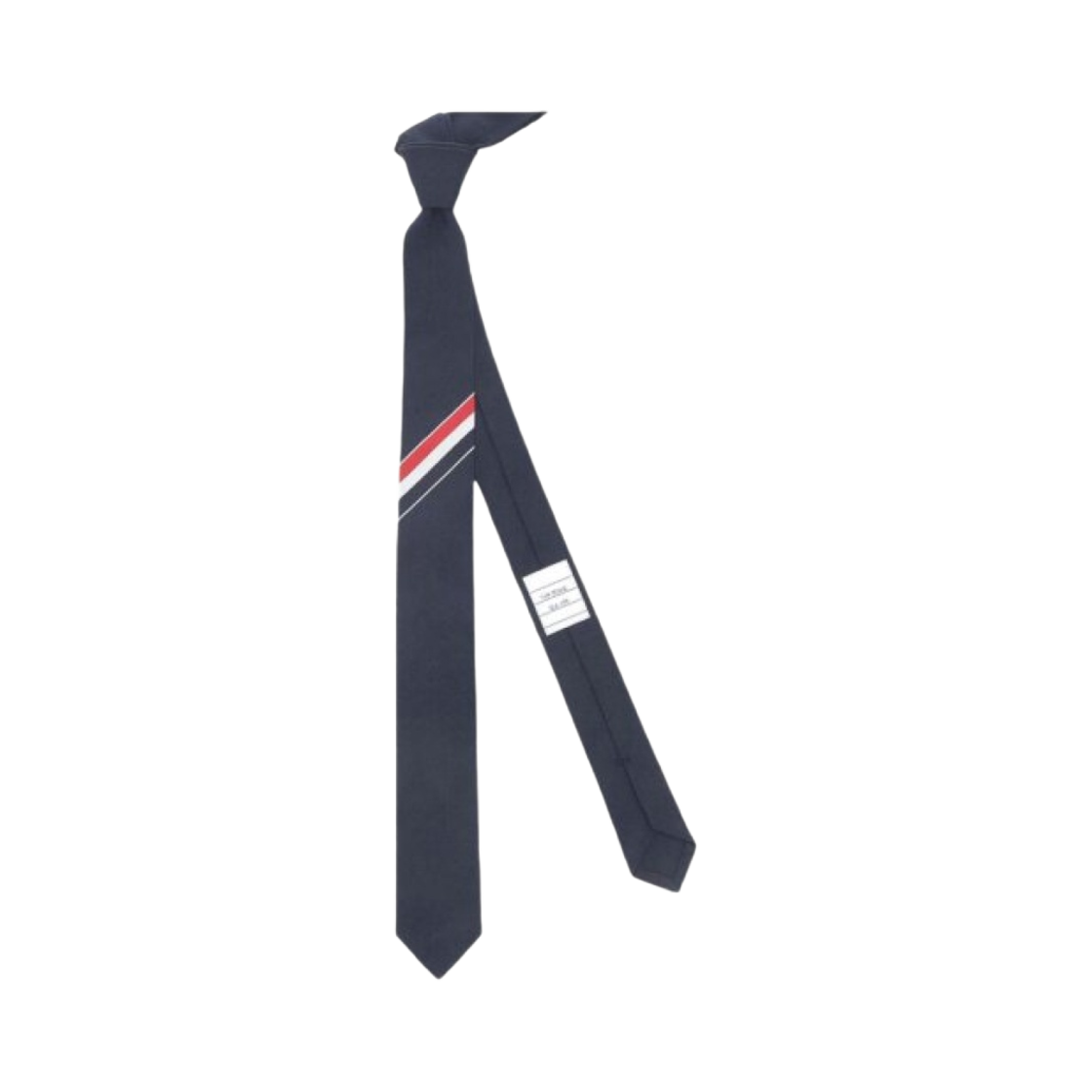 MNL001A-00991-415/MNL001A-F0145-415 Thom Browne Grosgrain Stripe Tie Navy
