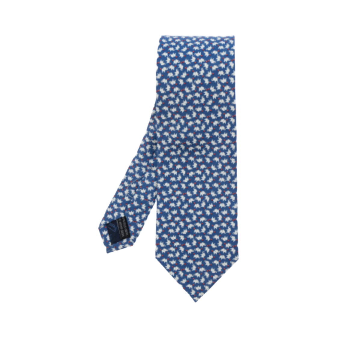 페라가모 프린트 실크 타이 블루(Ferragamo Print Silk Tie Blue) - 1