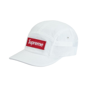 Supreme Mesh Pocket Camp Cap White - 23FW