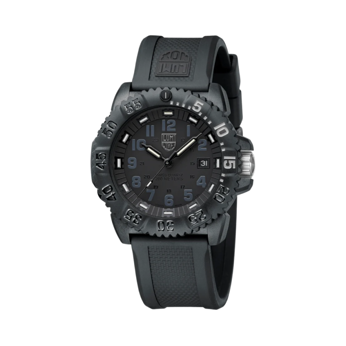 루미녹스 네이비씰 밀리터리 다이브 44mm 제뉴인 러버 그레이 아웃(Luminox Navy Seal Military Dive 44mm Genuine Rubber Grey Out) - 2