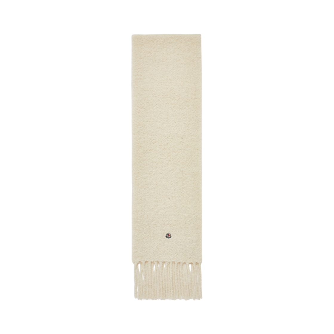 J2-093-3C00017-0U357-034 (W) Moncler Alpaca Blend Muffler White - 24FW