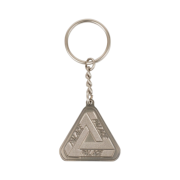 Palace Tri-Ferg Metal Keyring Silver - 20SS