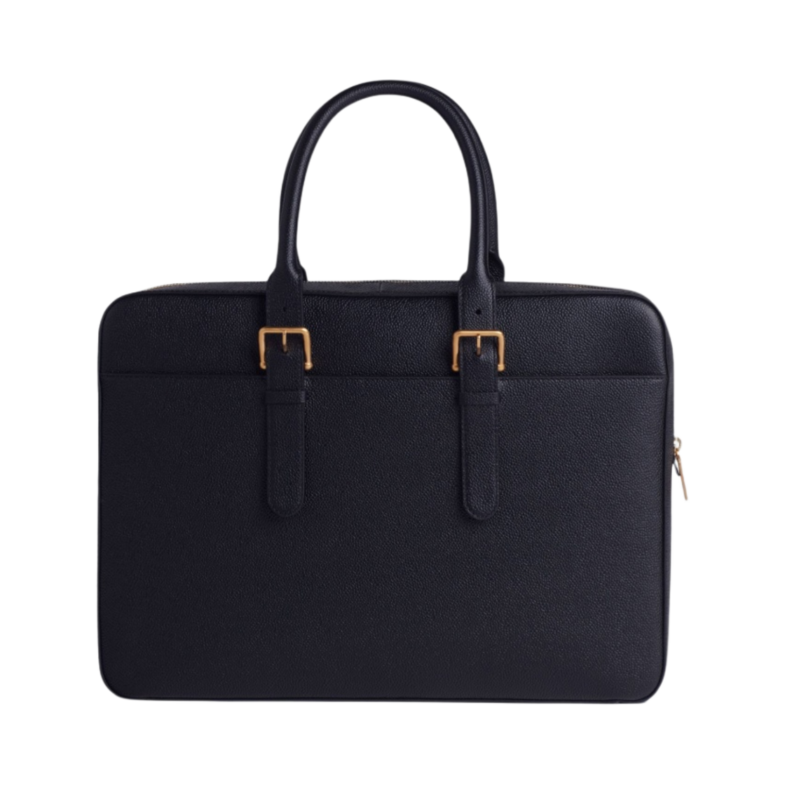 톰브라운 페블 그레인 레더 비즈니스백 블랙(Thom Browne Pebble Grain Leather Business Bag Black) - 3