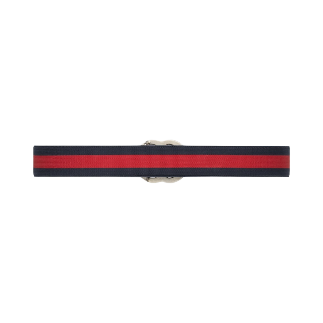 (키즈) 구찌 엘라스틱 웹 벨트 블루 레드((Kids) Gucci Elastic Web Belt Blue Red) - 2