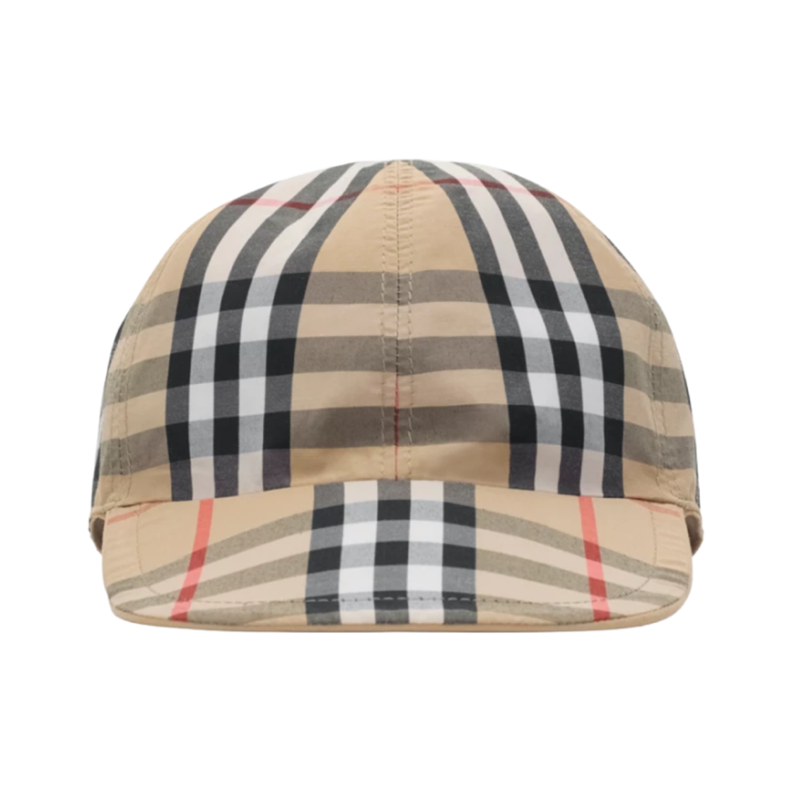 (키즈) 버버리 리버시블 코튼 베이스볼 캡 샌드((Kids) Burberry Reversible Cotton Baseball Cap Sand) - 2