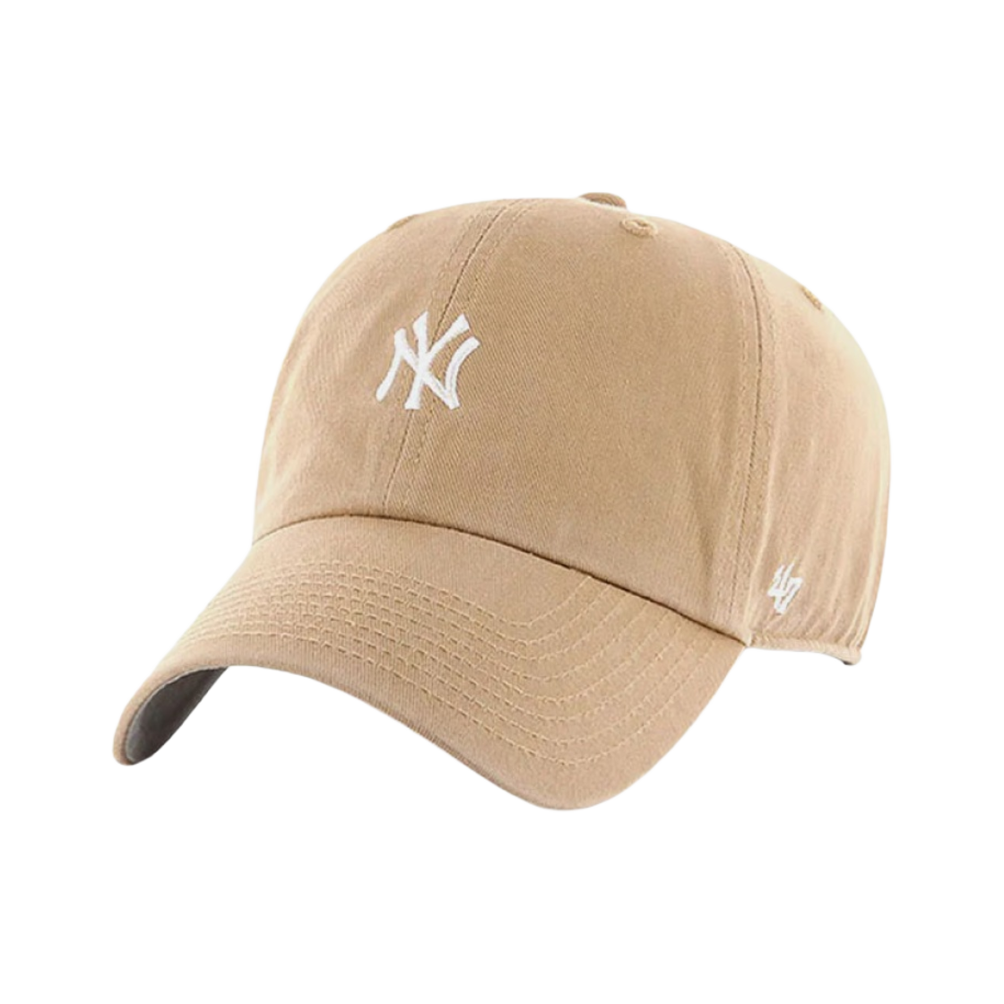 B-BSRNR17GWS-KH 47 Brand NY Yankees Base Runner Clean Up Khaki