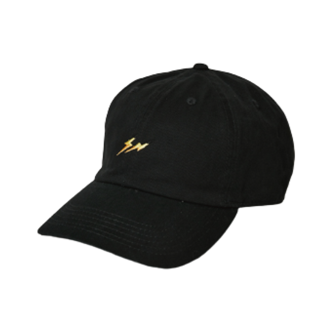 프라그먼트 x 포켓몬 INN 프로젝트 TBP 6 패널 캡 피카츄 블랙(Fragment x Pokemon INN Thunderbolt Project TBP 6 Panel Cap Pikachu Black)