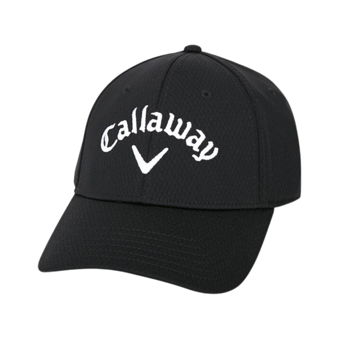 캘러웨이 사이드 크레스티드 캡 블랙(Callaway Side Crested Cap Black)
