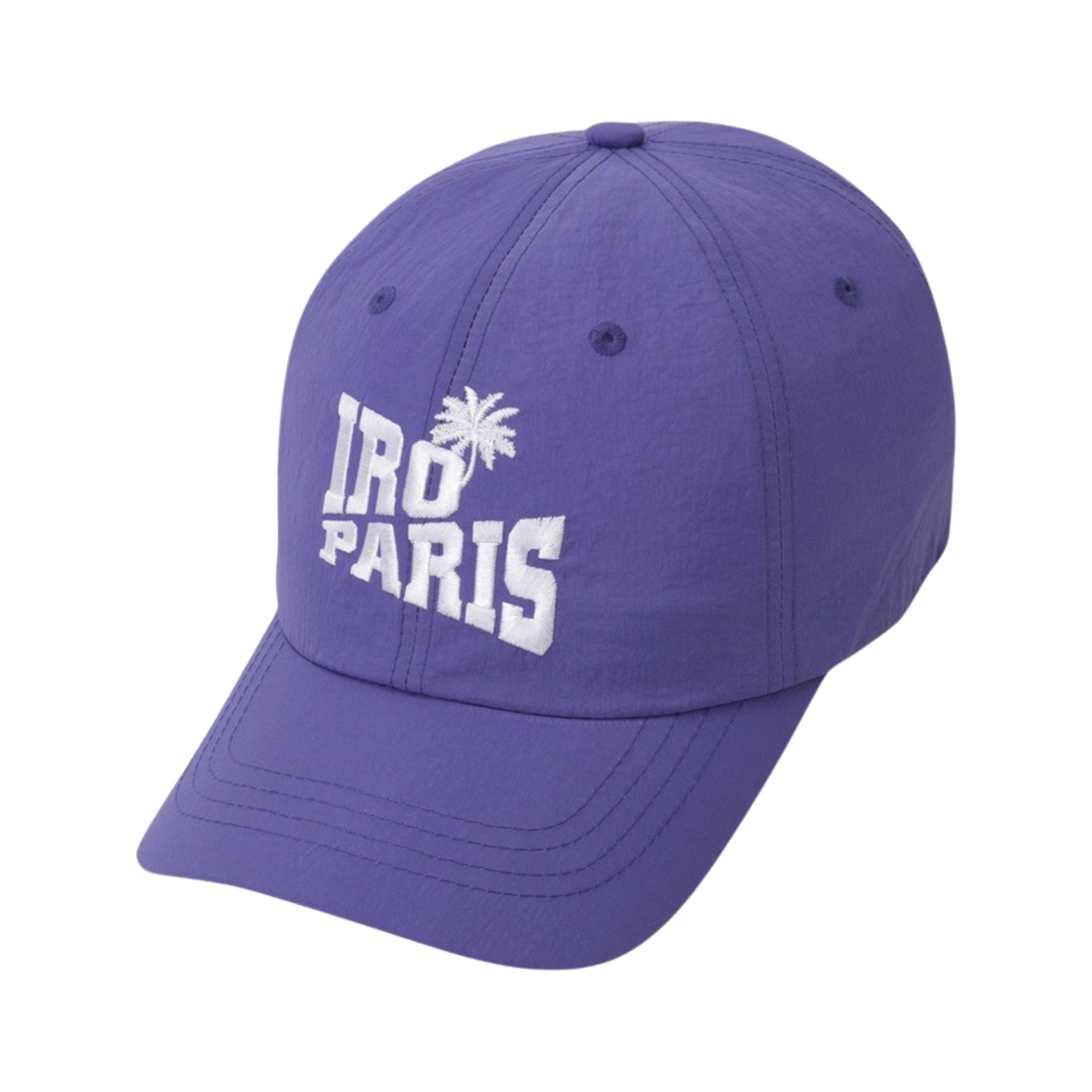 이로 팜트리 자수 나일론 볼캡 퍼플(Iro Palmtree Nylon Ball Cap Pupple)