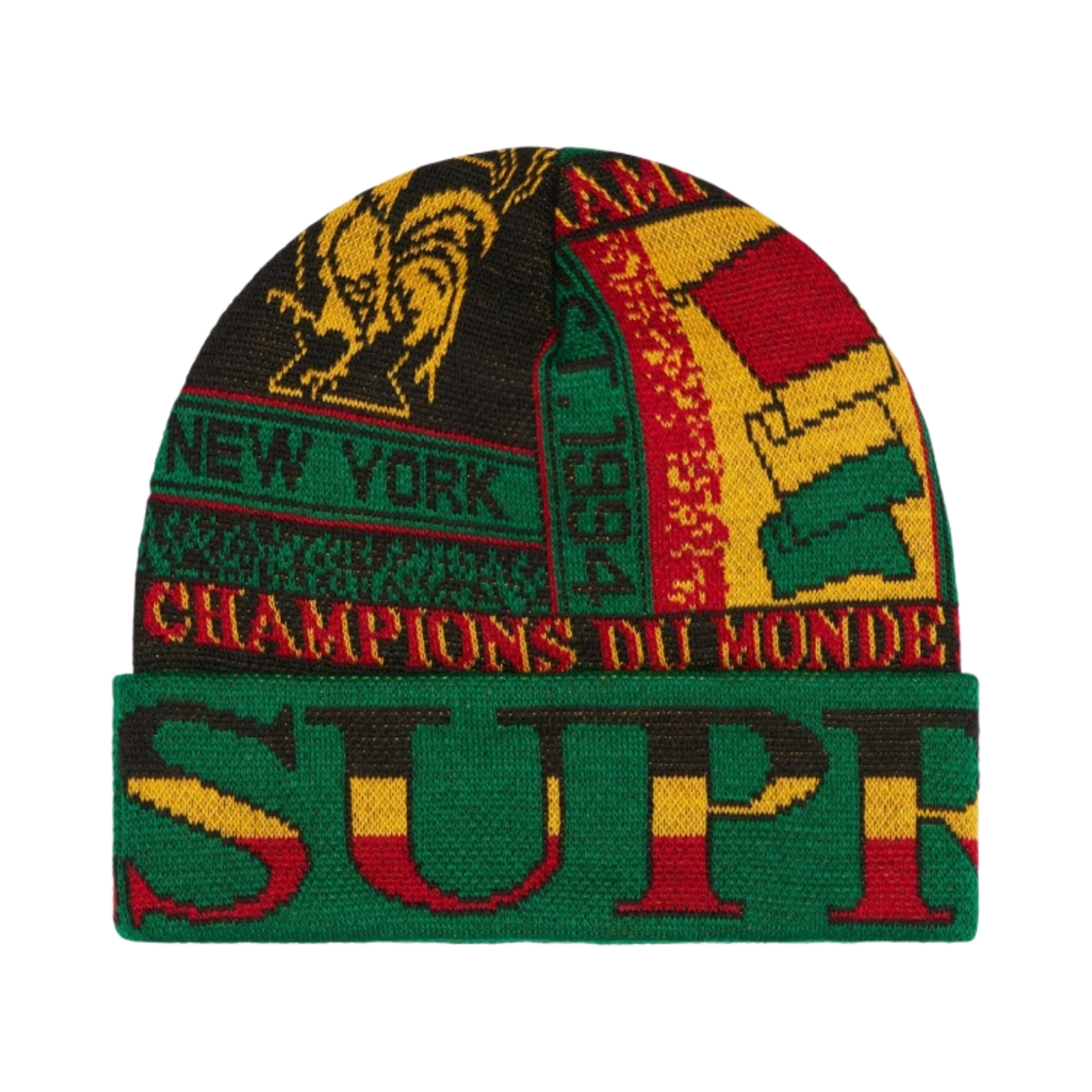 슈프림 스카프 비니 그린 - 23SS(Supreme Scarf Beanie Green - 23SS) - 1