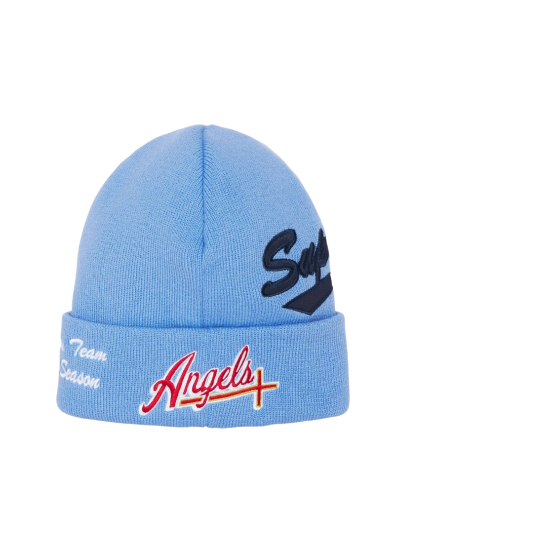 슈프림 x 뉴에라 살베이션 비니 라이트 블루 - 24SS(Supreme x New Era Salvation Beanie Light Blue - 24SS) - 3