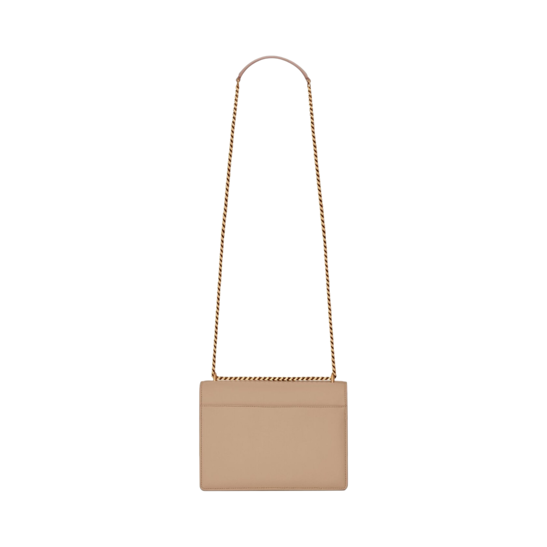 생로랑 스무스 레더 골드 모노그램 선셋 미디움백 다크 베이지(Saint Laurent Gold Monogram Sunset Medium Bag in Smooth Leather Dark Beige) - 2