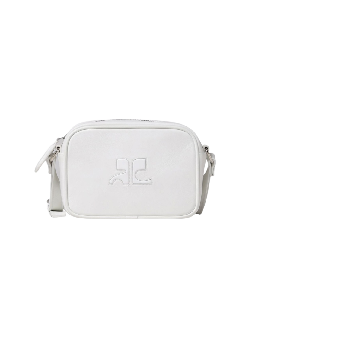 꾸레쥬 리에디션 카메라백 화이트(Courreges Reedition Camera Bag White)