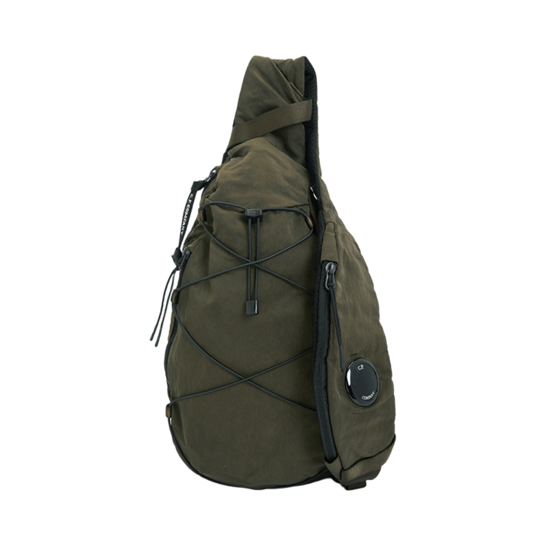 C.P. 컴퍼니 크로스백 카키 - 25SS(C.P. Company Cross Bag Khaki - 25SS)
