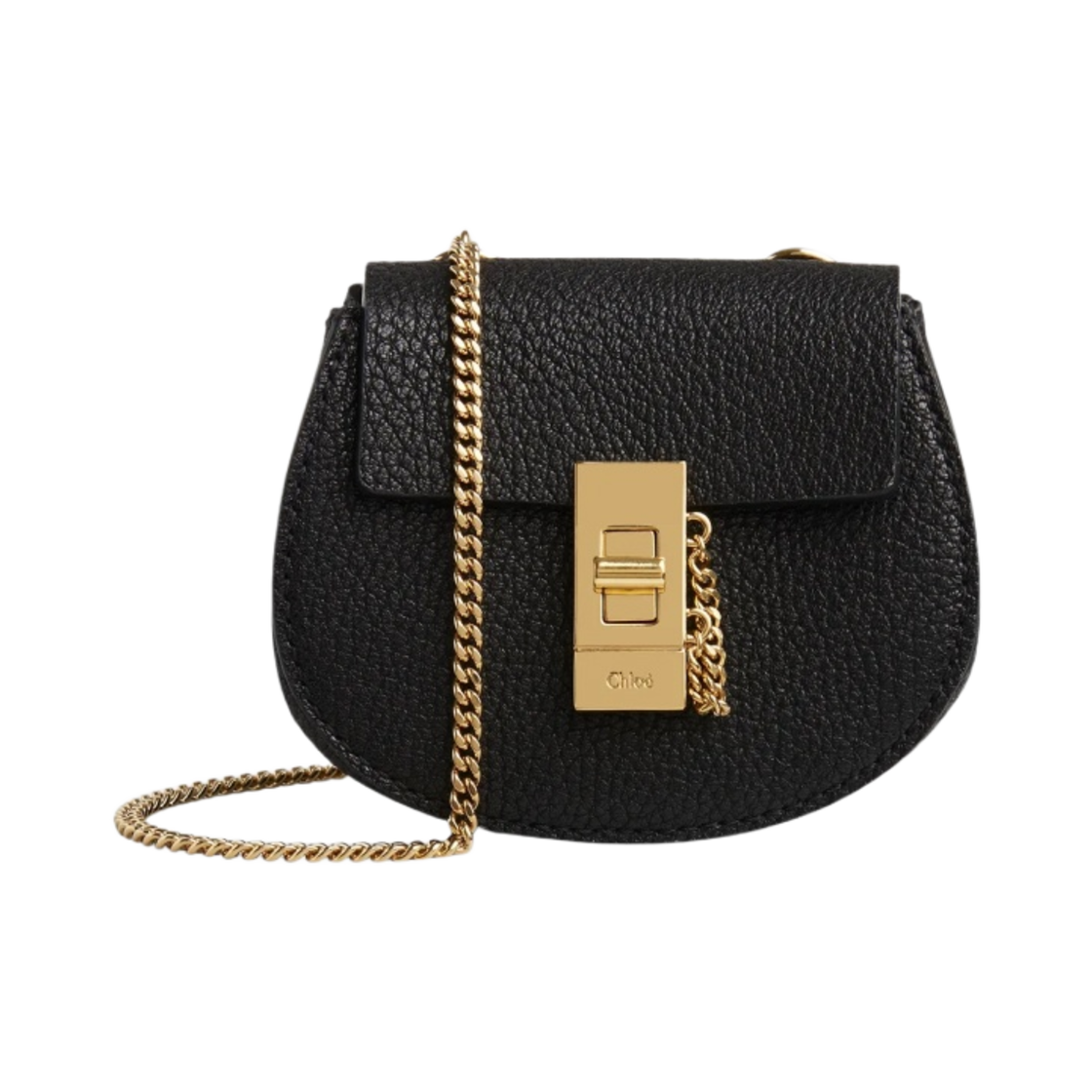 끌로에 미니 드류 크로스바디 백팩 블랙(Chloe Mini Drew Crossbody Backpack Black) - 1