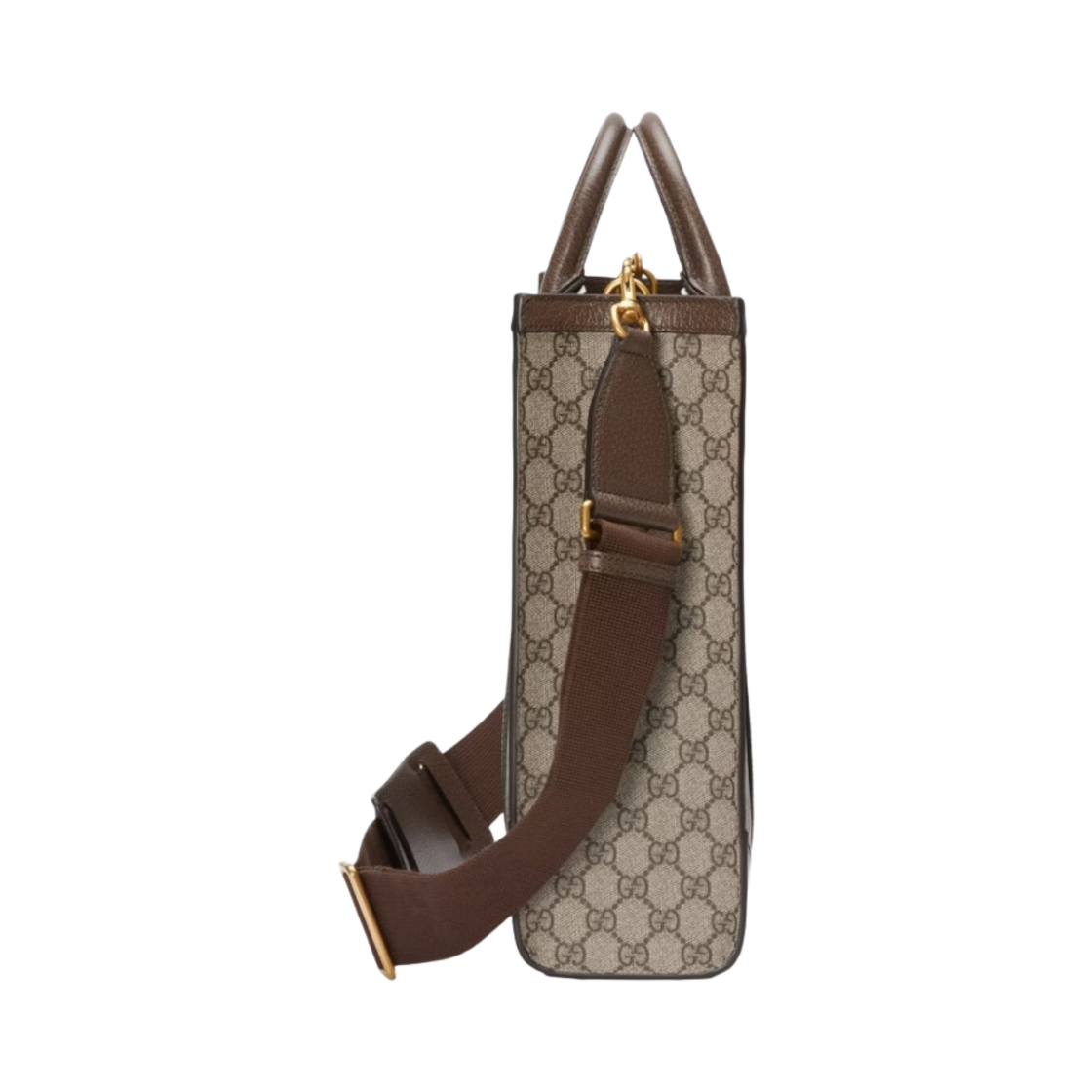 724685-9C2ST-8746 Gucci Ophidia GG Medium Tote Bag Beige Ebony - #3
