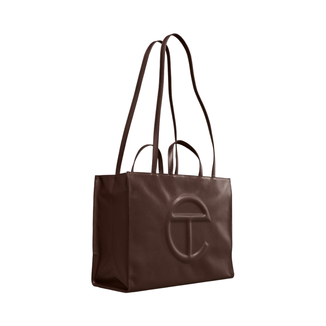 텔파 라지 쇼핑백 초콜릿(Telfar Large Shopping Bag Chocolate) - 2