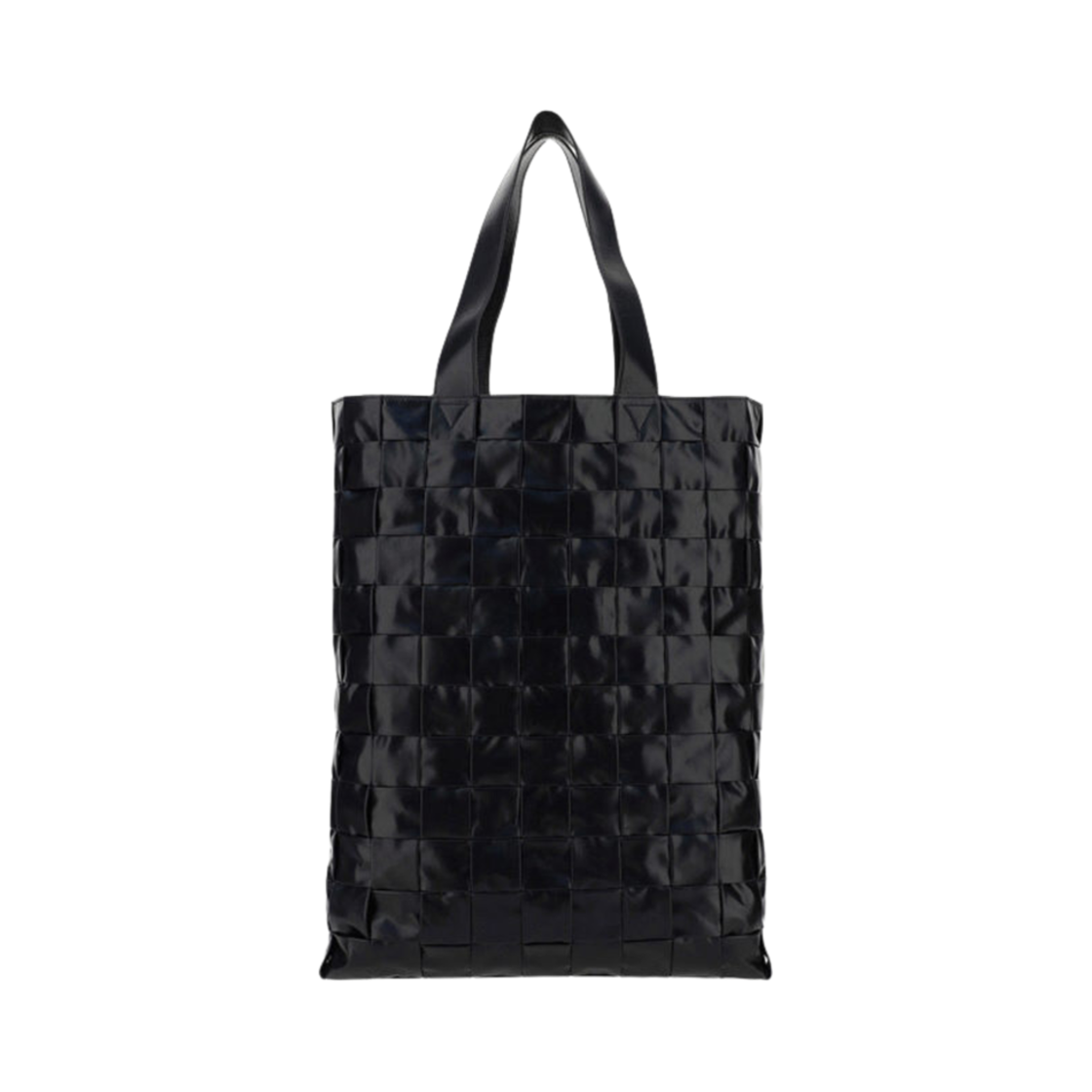 629070VCQ718803 Bottega Veneta  Woven Leather Tote Bag Black