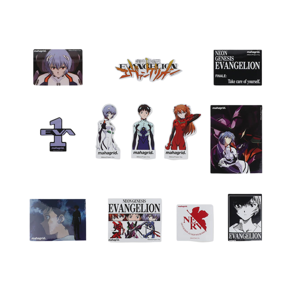 MG2EFMAB99BML Mahagrid x Evangelion Evangelion Sticker Pack Multi
