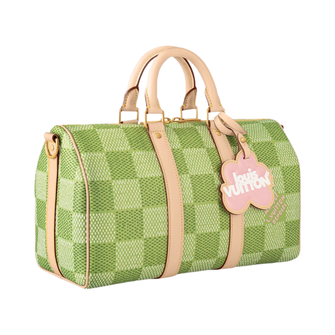 루이비통 키폴 반둘리에 35 다미에 백 그린(Louis Vuitton Keepall Bandouliere 35 Damier Bag Green) - 2