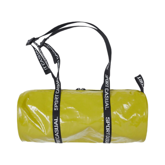- Heritage Floss Patent Sports Gym Bag I Lime