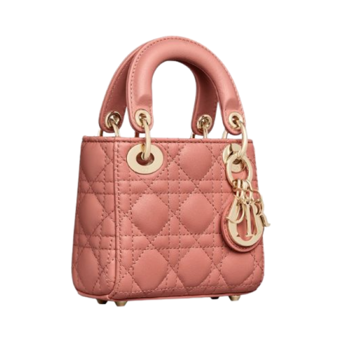 디올 레이디 마이크로 백 이터리얼 핑크(Dior Lady Micro Bag Powder Ethereal Pink) - 3