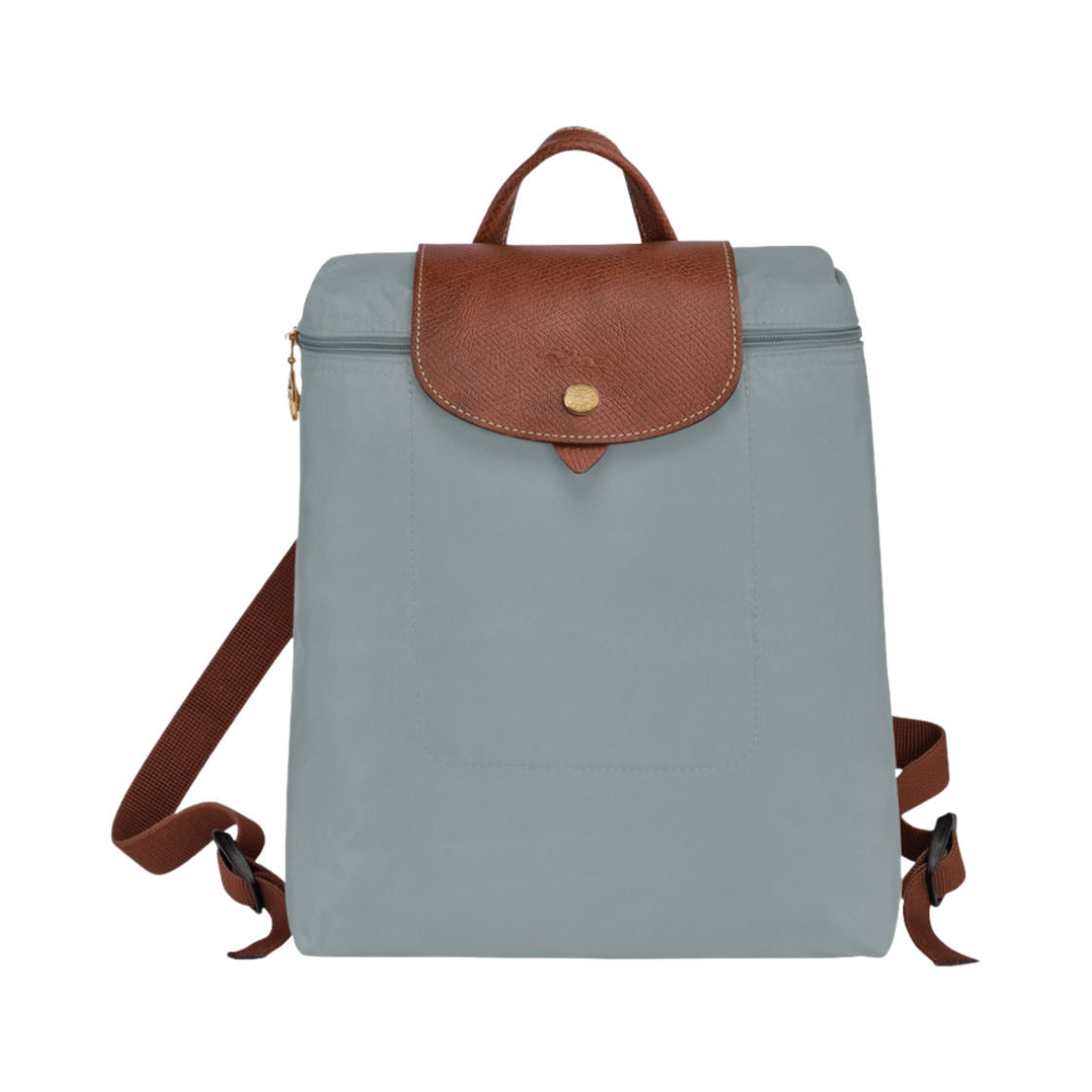 롱샴 르 플리아쥬 오리지널 M 백팩 스틸(Longchamp Le Pliage Original M Backpack Steel)