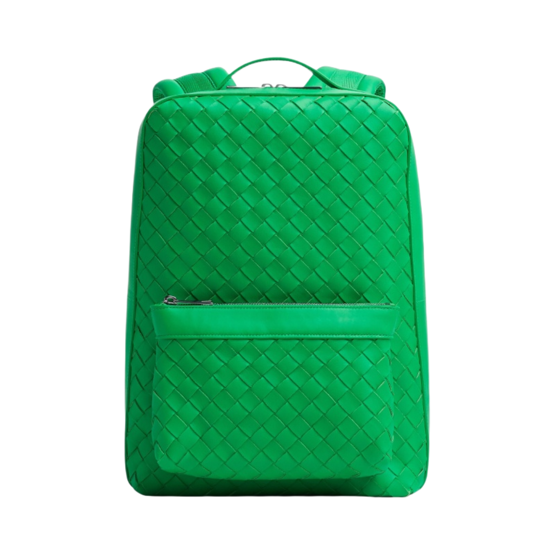 보테가 베네타 스몰 인트레치아토 백팩 패러킷(Bottega Veneta Small Intrecciato Backpack Parakeet) - 1