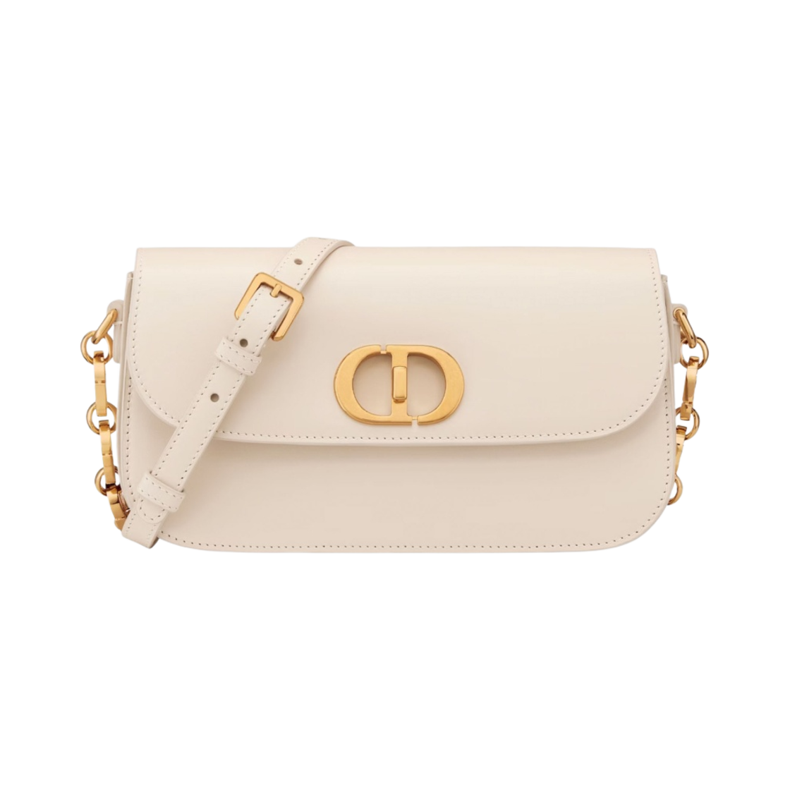 디올 30 몽테인 에비뉴 백 박스 카프스킨 블랙 더스티 아이보리(Dior 30 Montaigne Avenue Bag Box Calfskin Dusty Ivory) - 1