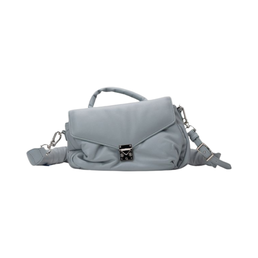 A11BG702-BLUE Maison Mihara Yasuhiro Puffer Shoulder Bag Blue