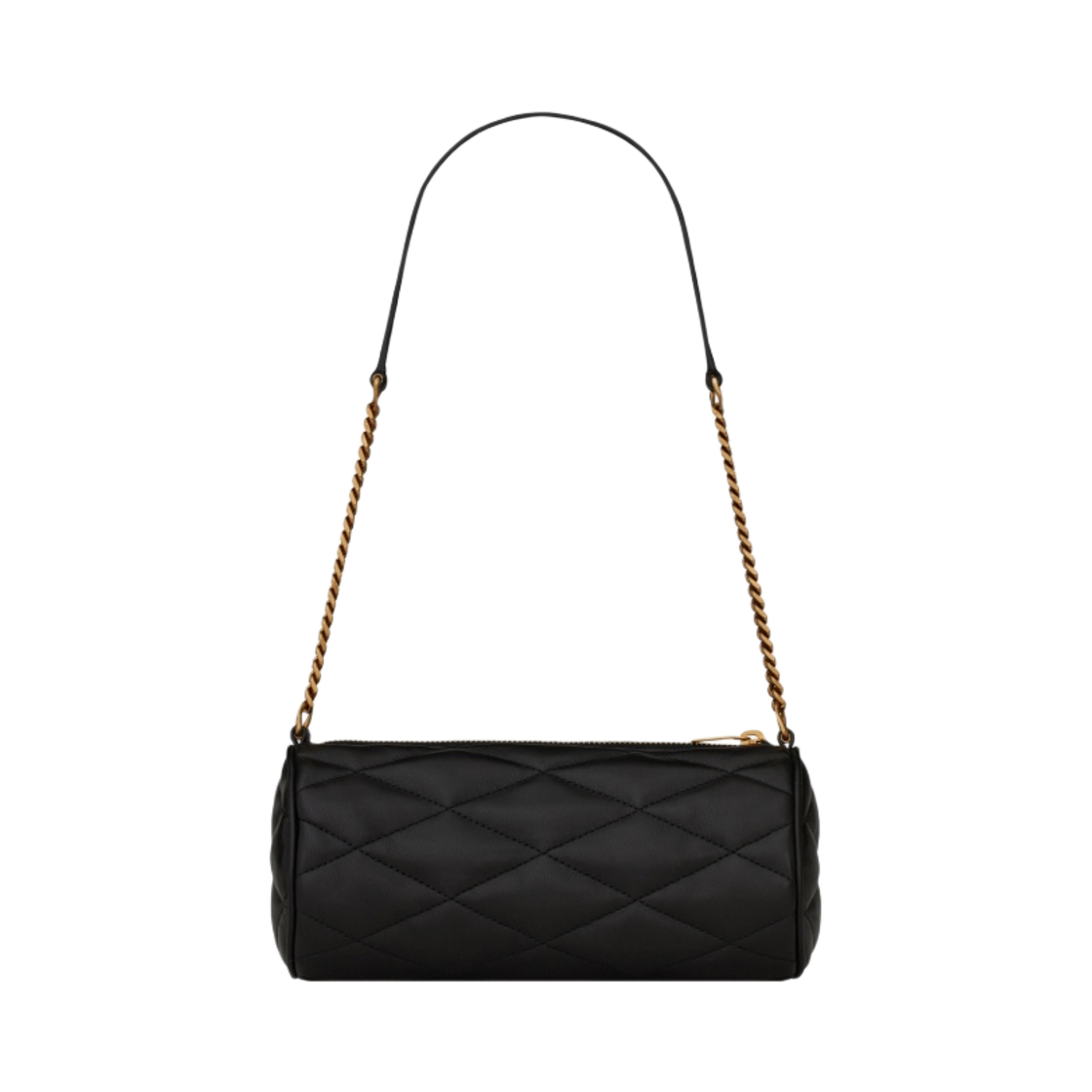 생로랑 퀼티드 램스킨 세이드 미니 튜브백 블랙(Saint Laurent Sade Mini Tube Bag in Quilted Lambskin Black) - 2