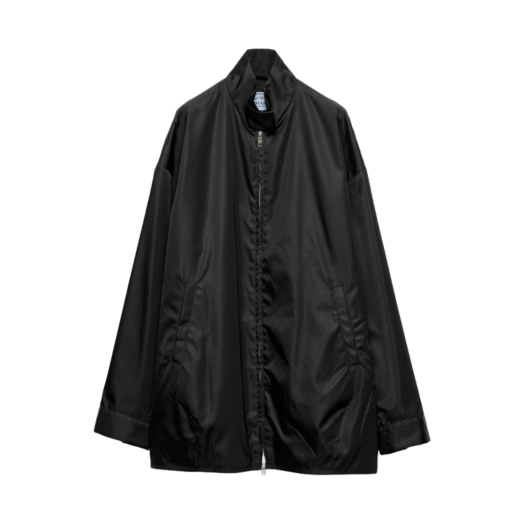 292250-1WQ8-F0002 (W) Prada Re-Nylon Blouson Jacket Black