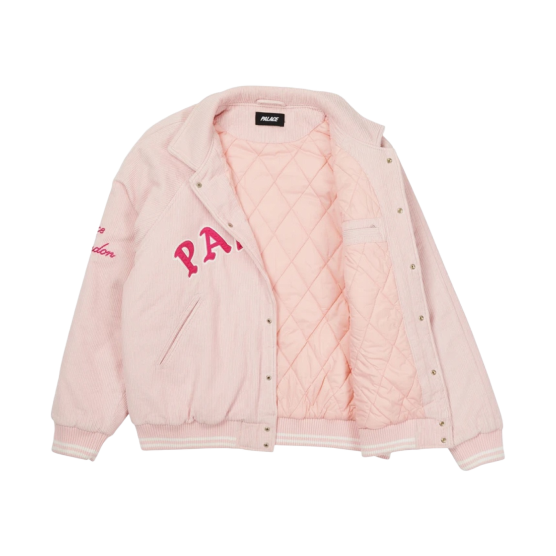 팔라스 코드 봄버 핑크 - 21FW(Palace Cord Bomber Pink - 21FW) - 2